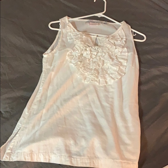 Gretchen Scott Ruffle Tank Too - Picture 2 of 3